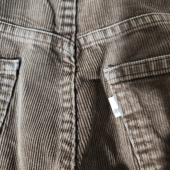 Vintage Levi's Brown Courdroys 70s - Picture 6 of 8
